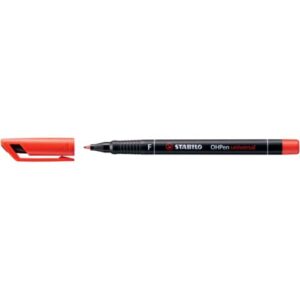 Folienstift - OHPen universal - permanent fein - Einzelstift - rot