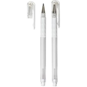 Gel-Tintenroller Hybrid - 0,4 mm, fluoreszent weiß