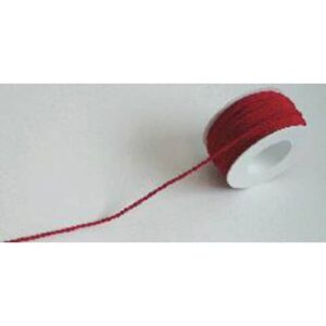 Kordel - 3 mm x 25 m, rot