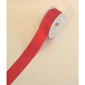 Doppelsatinband - 40 mm x 25 m, rot