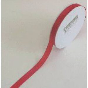 Basic Taftband - 15 mm x 50 m, rot