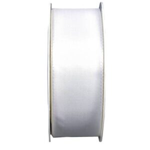 Basic Taftband - 40 mm x 50 m, weiß