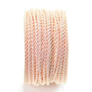 Kordel - 3 mm x 25 m, creme