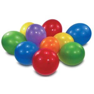 Luftballon - regenbogenfarben, sortiert, 10 Stück