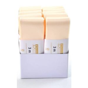 Basic Taftband - 40 mm x 3 m, creme