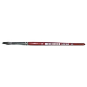 Haarpinsel Aquarell Größe 01 rot