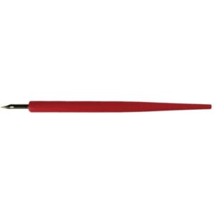 Federhalter mit Feder HI-801, Holz, rot