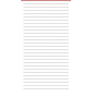Ersatzeinlage Pocket - A7, Notizpapier, liniert, 50 Blatt