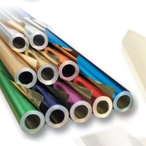 Metallfolie silber/silber