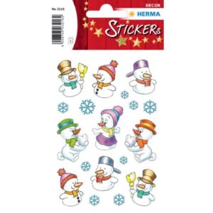 3216 Sticker DECOR Schneemänner