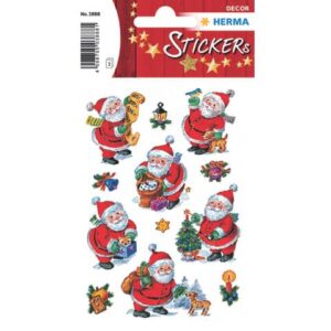 3888 Sticker DECOR Lustiger Nikolaus