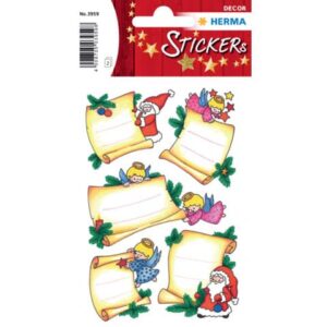 3959 Sticker DECOR Weihnachtsbriefe, beglimmert