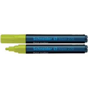 Lackmarker Maxx 270 - Rundspitze, 1-3 mm, gelb