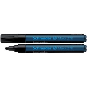 Lackmarker Maxx 270 - Rundspitze, 1-3 mm, schwarz