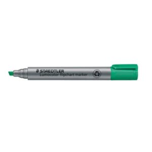 Lumocolor® 356 B flipchart marker - Keilspitze, grün