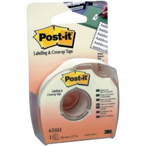 Abdeck- und Beschriftungsband im Hand-Spender, 17,7 m x 25 mm