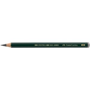 Bleistift Castell® 9000 Jumbo - 2B, dunkelgrün