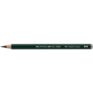 Bleistift Castell® 9000 Jumbo - 4B, dunkelgrün