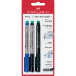 Folienstift Multimark Schulset F - 3er Pack
