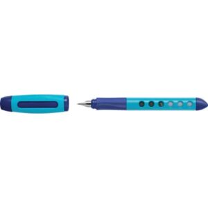 Schulfüller Scribolino - Linkshänder, L, blau