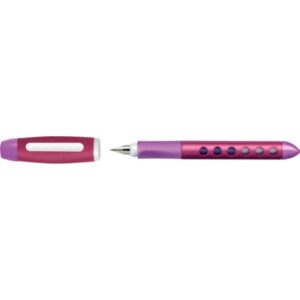 Schulfüller Scribolino - Linkshänder, L, brombeer