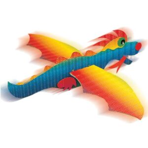 Bastelwellpappe E-Welle - 50 x 70 cm, Regenbogenfarben