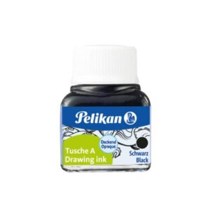 Tusche A 523 - 10 ml Glas, schwarz