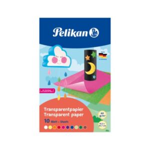Transparentpapier 233 M/10, Mappe mit 10 Blatt in 10 Farben