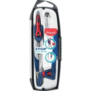 Zirkelkasten 3teilig Stop System - Ø bis 140 mm, farbig sortiert
