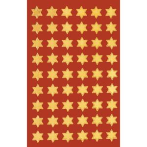 Z-Design 52802, Weihnachtssticker, Sterne, 2 Bogen/108 Sticker
