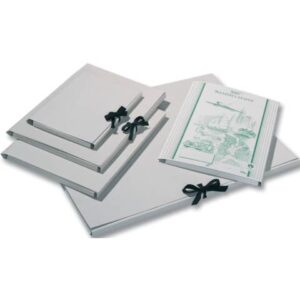 Sammelmappe aus Graupappe 500g/qm, DIN A3, mit Band