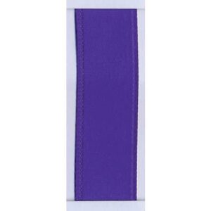 Doppelsatinband - 3 mm x 50 m, violett