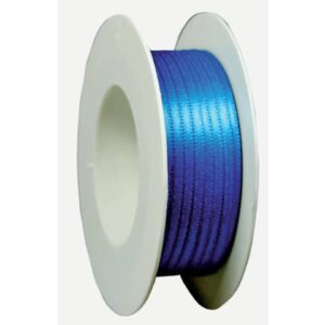Doppelsatinband - 3 mm x 50 m, kornblau
