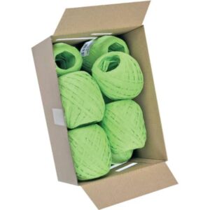 Bast Raffia - 7 mm x 30 m, apfelgrün