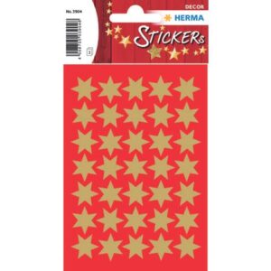 3904 Sticker DECOR Sterne 6-zackig, gold Ø 16 mm