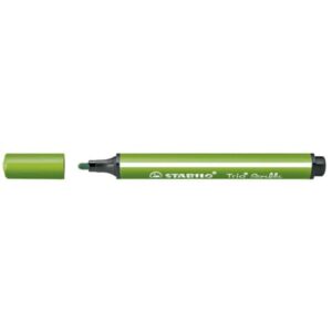 Gefederter Dreikant-Filzstift - Trio Scribbi - Einzelstift - hellgrün