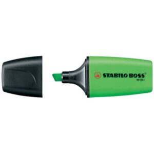 Textmarker - BOSS® MINI - Einzelstift - grün