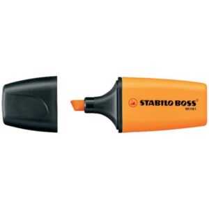 Textmarker - BOSS® MINI - Einzelstift - orange