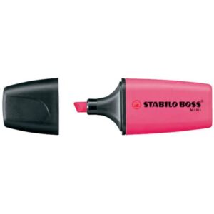 Textmarker - BOSS® MINI - Einzelstift - pink