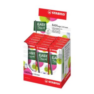 Minen zum Nachfüllen - EASYergo 3.15 Nachfüllminen - 15 x 6er Pack im Display - Härtegrad HB