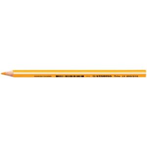 Dreikant-Buntstift - Trio dick - Einzelstift - gelborange