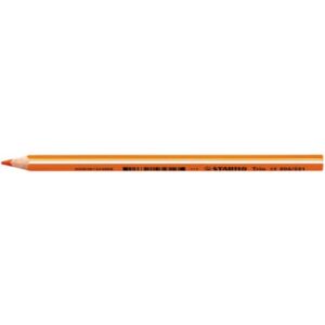 Dreikant-Buntstift - Trio dick - Einzelstift - orange