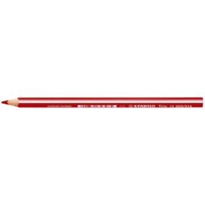 Dreikant-Buntstift - Trio dick - Einzelstift - kirschrot