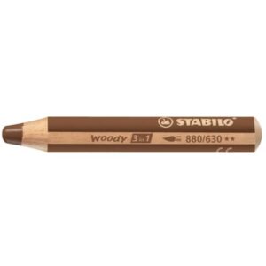 Multitalent-Stift woody 3 in 1 - braun