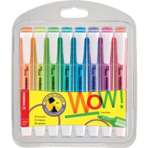 Textmarker swing® cool - 8er Pack - mit 8 verschiedenen Farben
