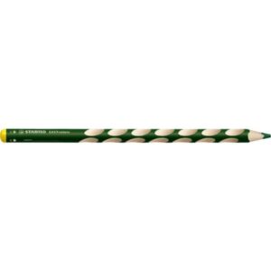 Ergonomischer Buntstift für Linkshänder - EASYcolors - Einzelstift - laubgrün