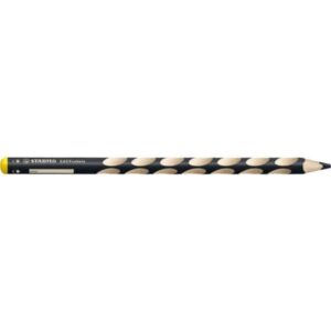 Ergonomischer Buntstift für Linkshänder - EASYcolors - Einzelstift - schwarz