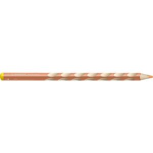 Ergonomischer Buntstift für Linkshänder - EASYcolors - Einzelstift - apricot