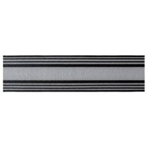 Zierband mit Draht Trauer - 25 mm x 20 m, schwarz