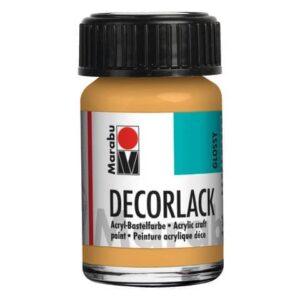 Decorlack Acryl - Metallic-Gold 784, 15 ml